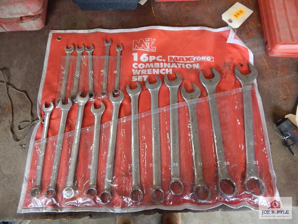 16 piece metric wrench set