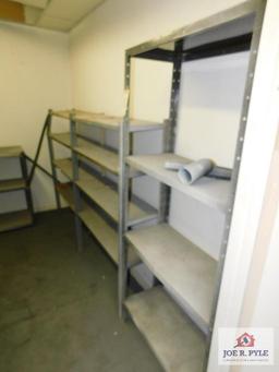 (7) Metal Wall Shelving Units