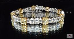 Lady's tennis bracelet