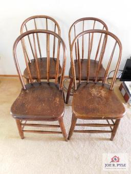 Vintage windsor chairs