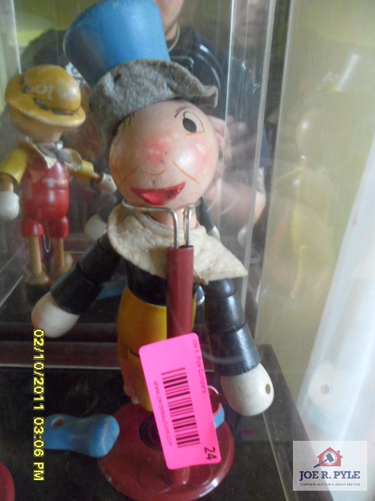 Jiminy cricket marionette made by ideal novelty