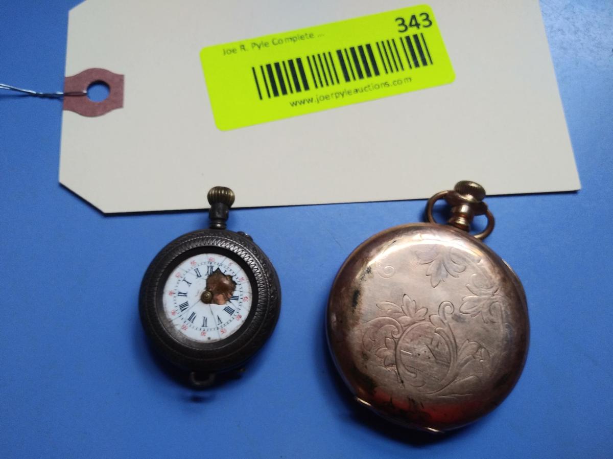 2 misc. pocket watches