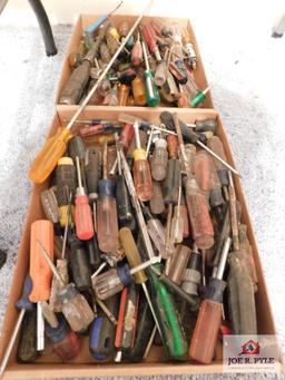 Large Collection Of Screwdrivers