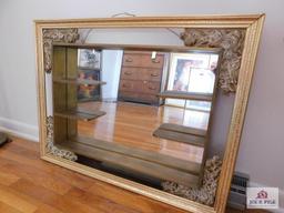 Vintage Shadow Box Mirror