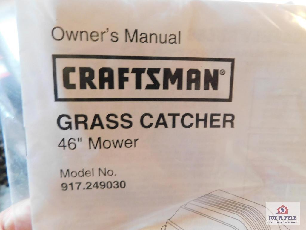 Craftsman2 bag unit for lawn tractor