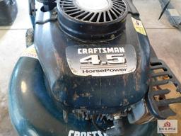 Craftsman 21" mulching mower w/grass catcher