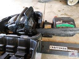 Craftsman chain saw w/case