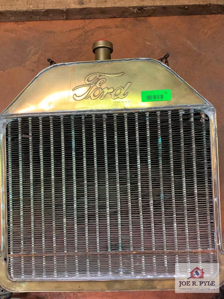 Brass Ford Radiator