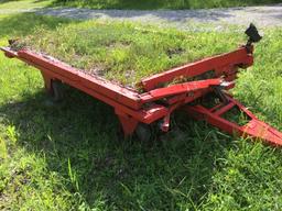 Solid wheel wagon-red