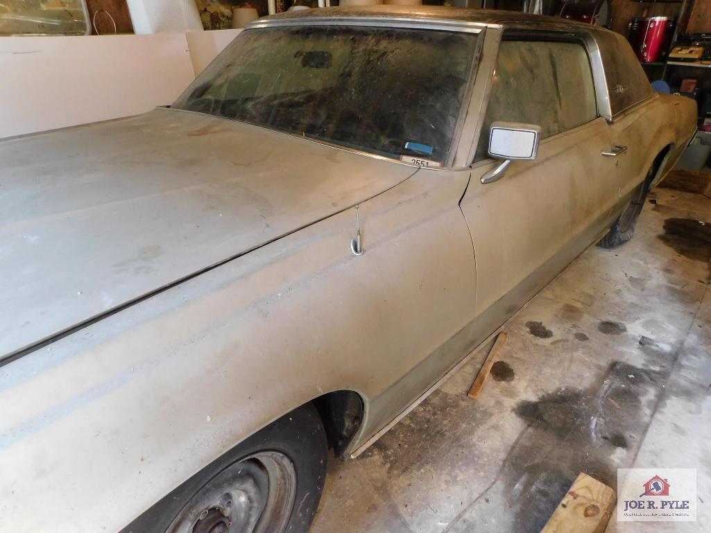 71 Thunderbird 429 jet 4V 24,758 miles. Not confirmed vin1Y84N110606 has title, some rust