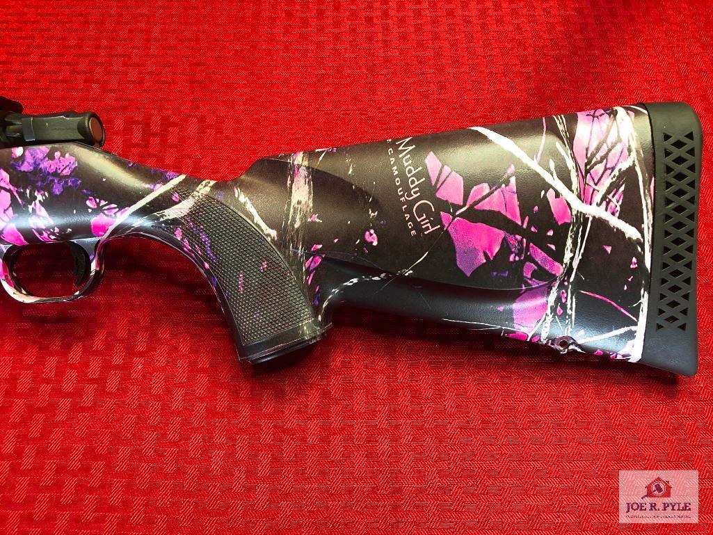 Mossberg ATR Muddy Girl Edition .243 Win | SN: ATR086562 | Comments: ANIB; PINK CAMO