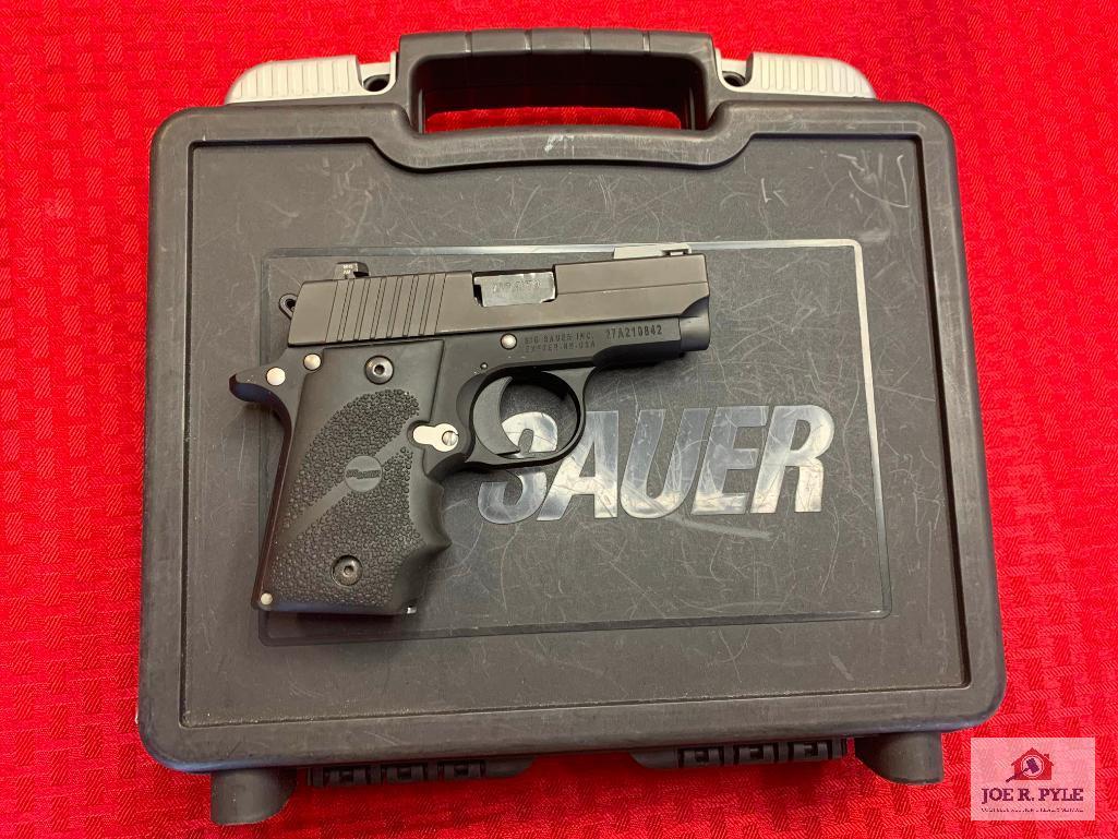 Sig P238 .380 ACP | SN: 27A210842 | Comments: 2 MAGAZINES; WITH BOX