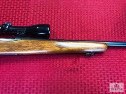 Remington 722 .257 Rbts | SN: 104917 | Comments: BUSHNELL 3-9X SCOPE; STOCK MODIFIED WITH LEATHER