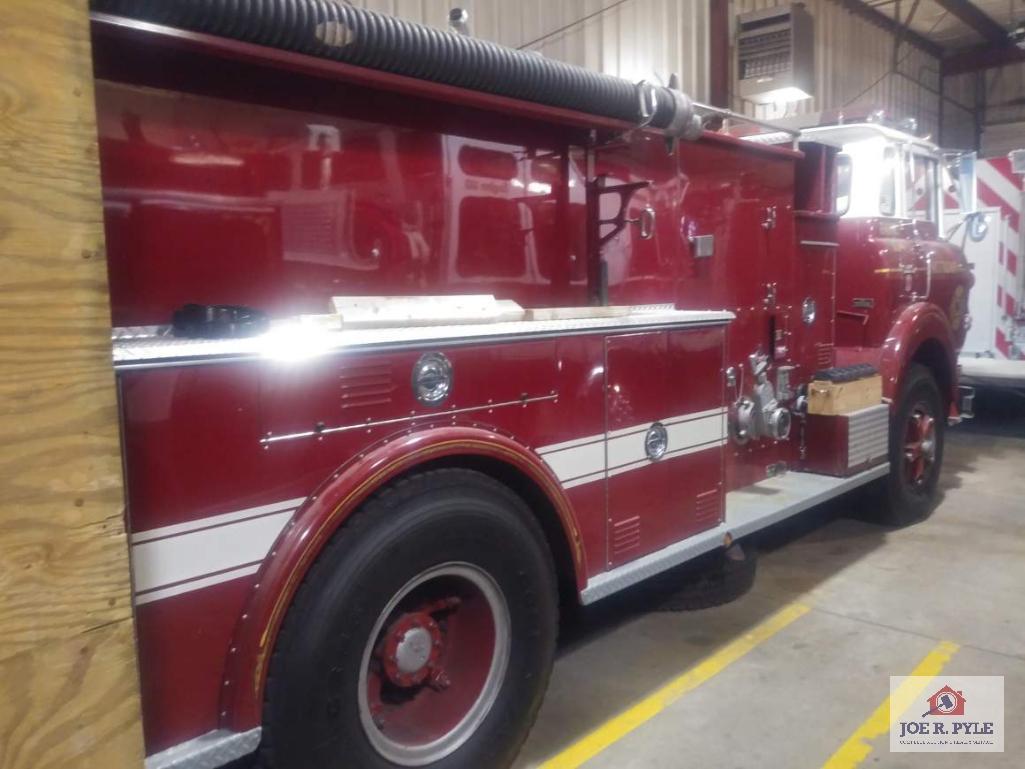 GMC 7500 Diesel Fire Truck with 2,731 miles