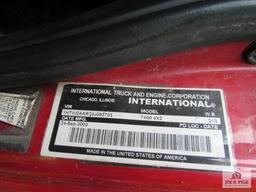 2004 International packer truck 7400 DT466 w 123,294 miles