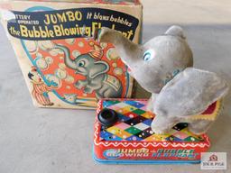 Jumbo the bubble blowing elephant