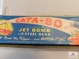 1950s Cata-Bo-Alum jet bomb in original box