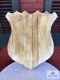 Large American Flag themed wooden shield