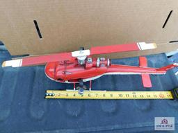 Toy Red Cross helicopter