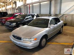 2000 Buick Century Passenger Car, VIN # 2G4WS52J8Y1330200