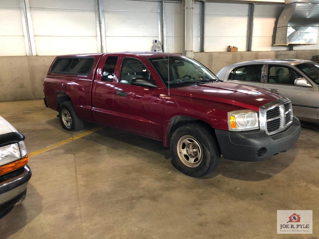 2006 Dodge Dakota Pickup Truck, VIN # 1D7HE22K56S611059