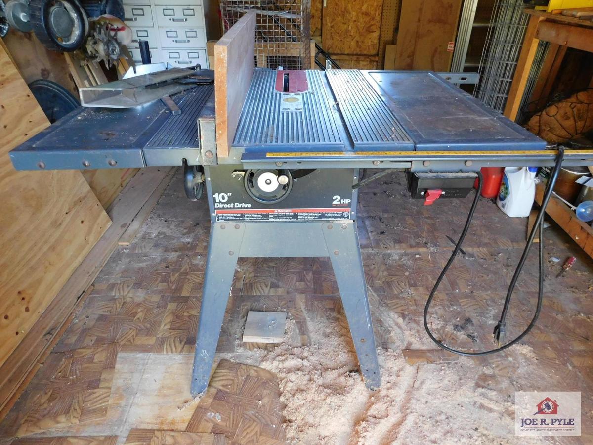 Craftsman 10" direct drive table saw 2 HP