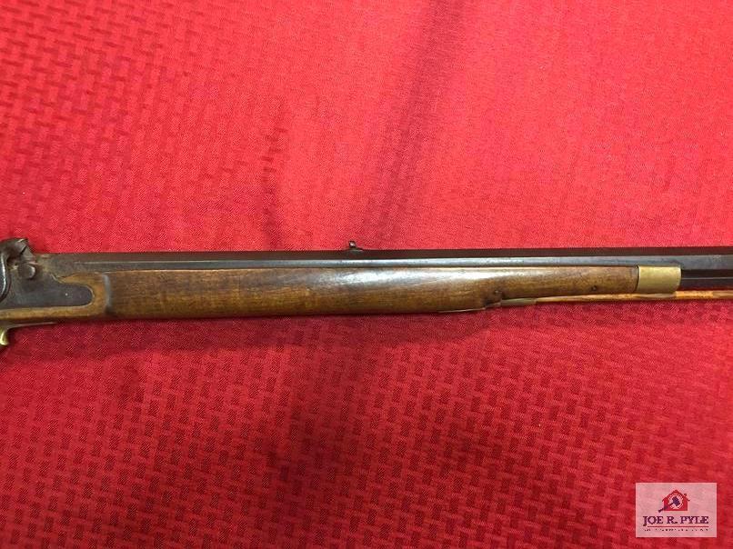 S.H. WARD HALF STOCK PERCUSSION MUZZLE LOADING RIFLE .38 CAL