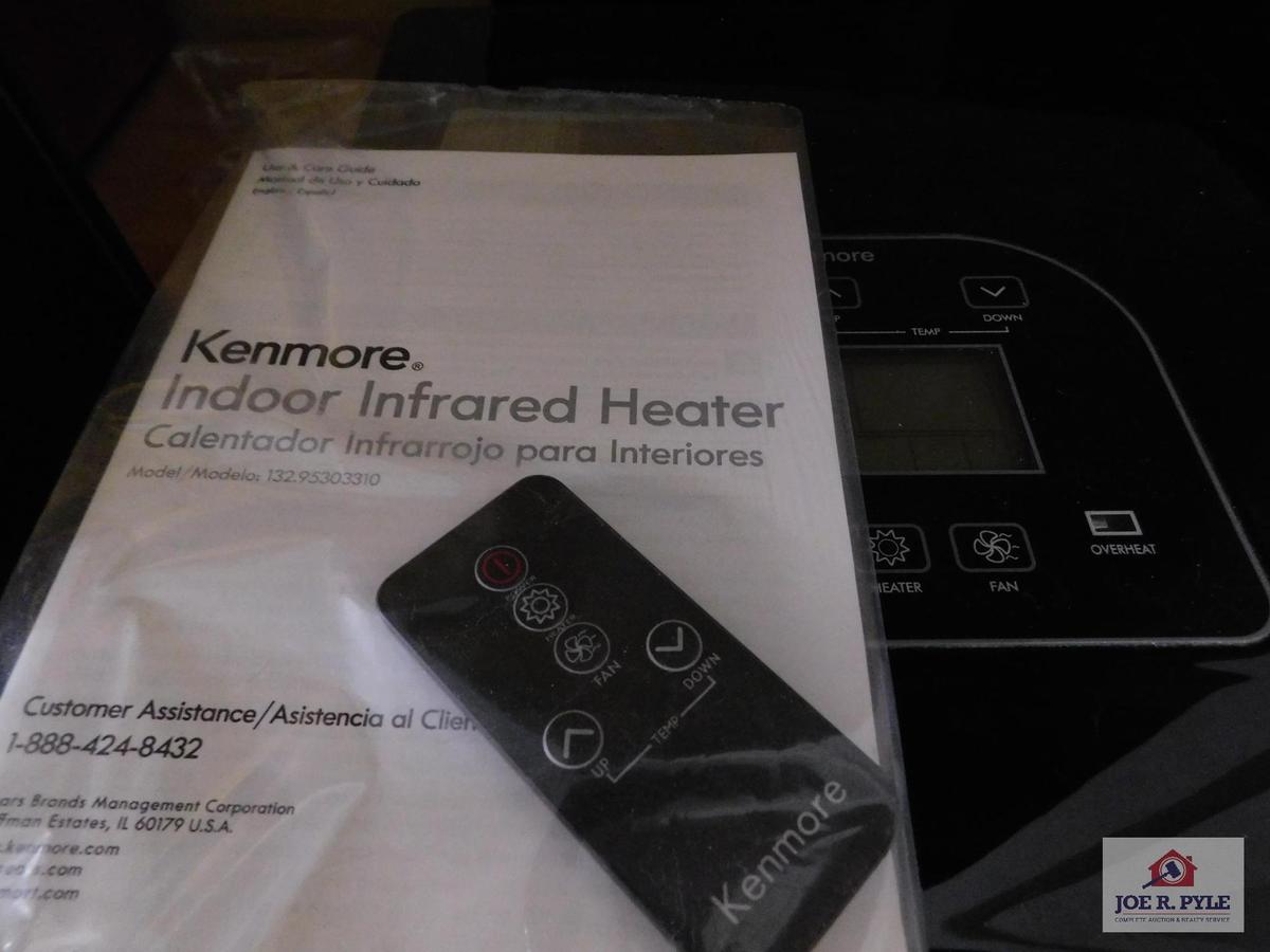 Kenmore indoor infrared heater with remote