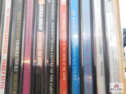 Shelf and contents - CD collection