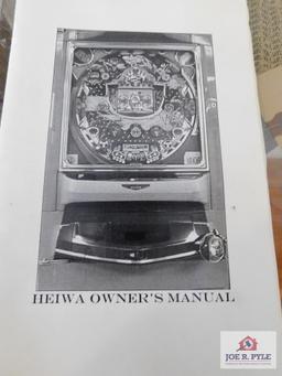 Heiwa Pachinko game with key and stand