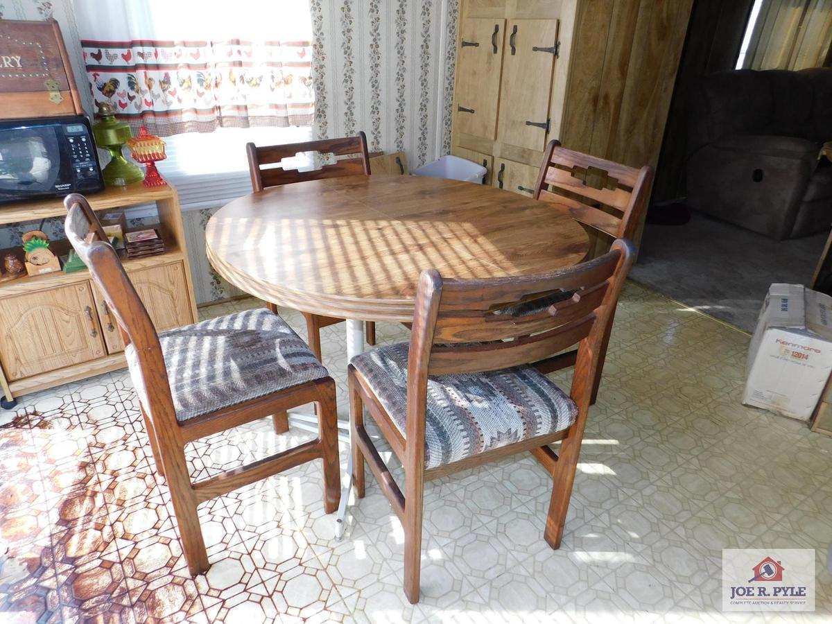 Table and 4 chairs