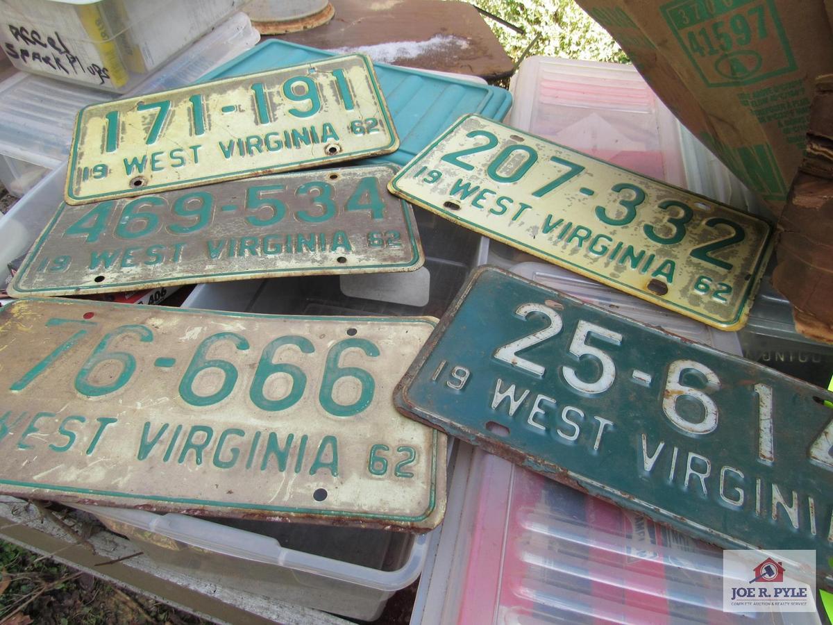 Vintage License Plates