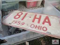 Vintage License Plates