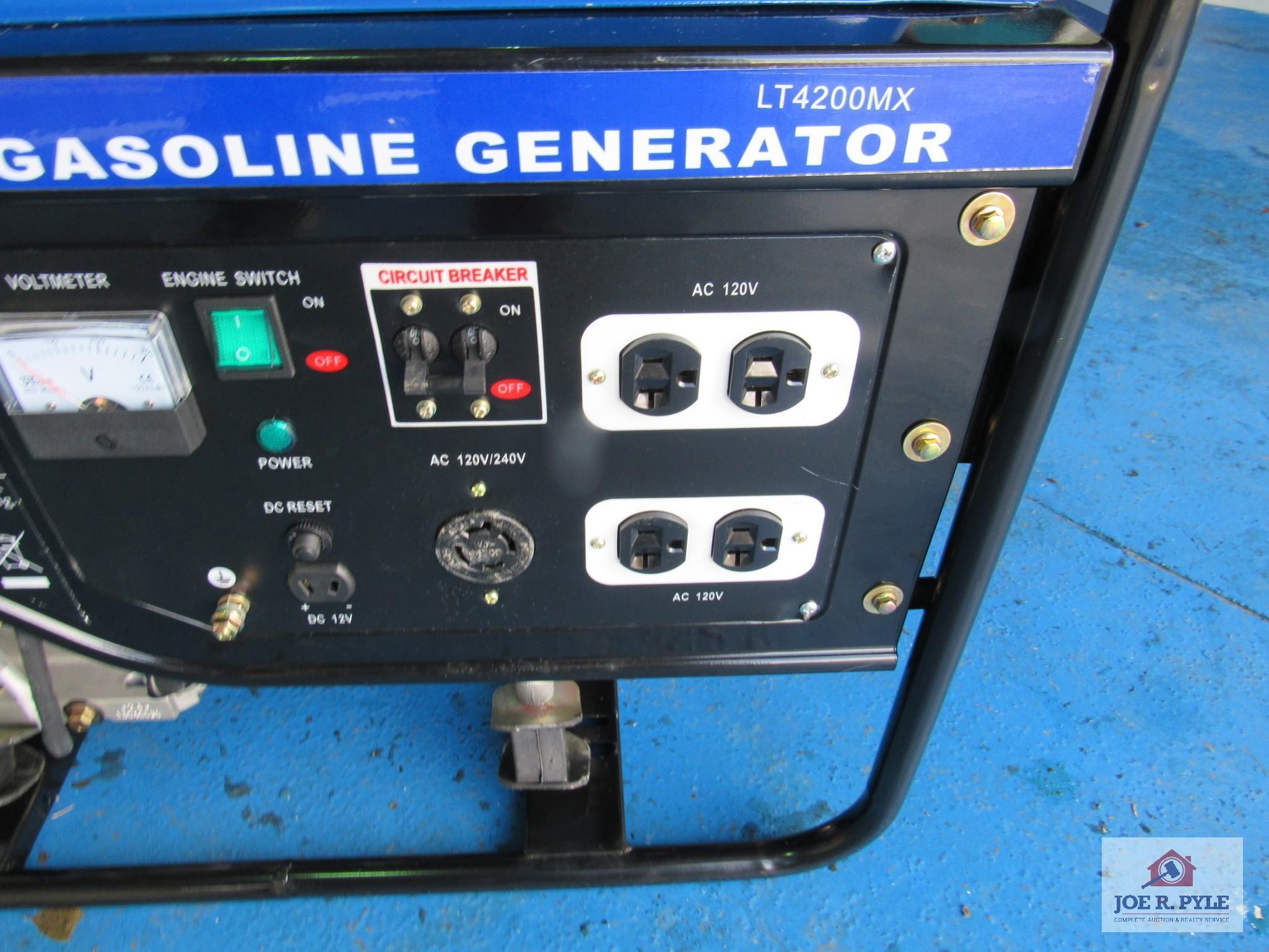 LT4200MX 3800 watt gasoline generator, NIB