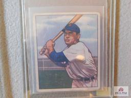 1930-1959 assorted BB cards includes photo Leo Durocher, Warren Spahn, etc.