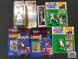 Lot of Starting Line up figures: FB Boomer Esiason, Rodney Holman, 1996 Bruce Jenner, Jesse Owens,