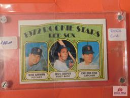 1972 Topps BB partial set 500+ cards: stars, highs, and rookies including Fisk