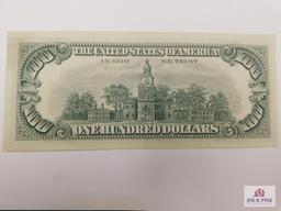 1969 $100 Serial #E00057660* Federal Reserve Note