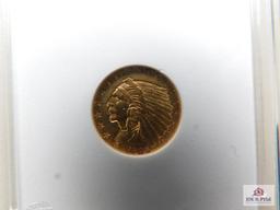 1926P $2.50 Gold Indian Coin
