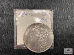 (1) US Morgan Silver Dollar (1885-S)