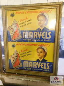 Vintage Marvel, cigarette ad