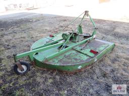 John Deere bush hog 6ft (bad gear box)