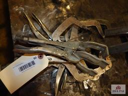1 Lot of welding clamps