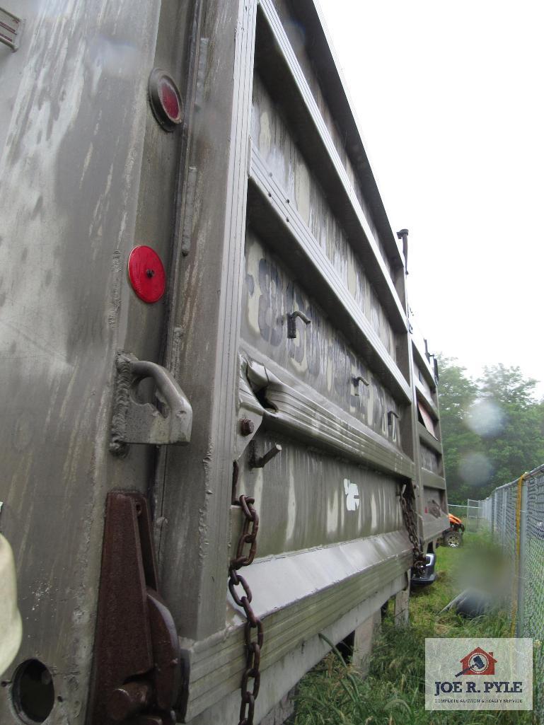 2004 Western Star Tri Axle Dump Truck With Aluminum Bed