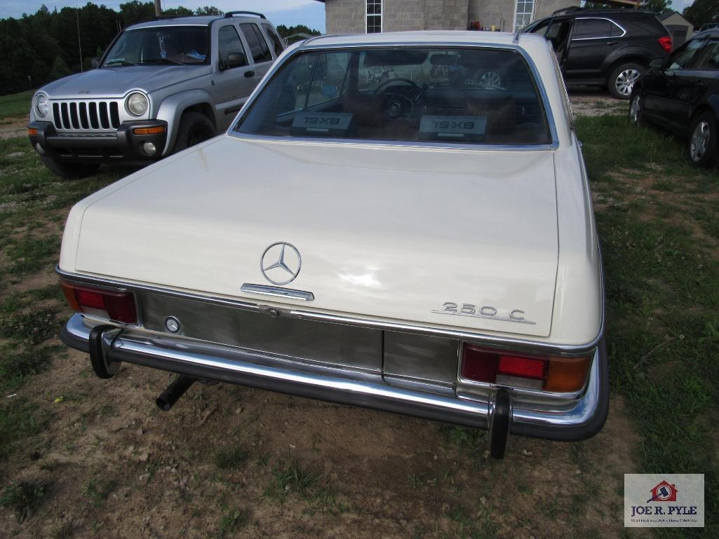 1972 Mercedes Vin# 11402312006033 Miles 25991