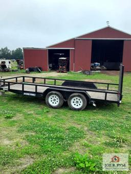 2019 Sure Track 16 Ft Utility Trailer With Drop Down Gate Vin # 5Jw1U1620K1249249