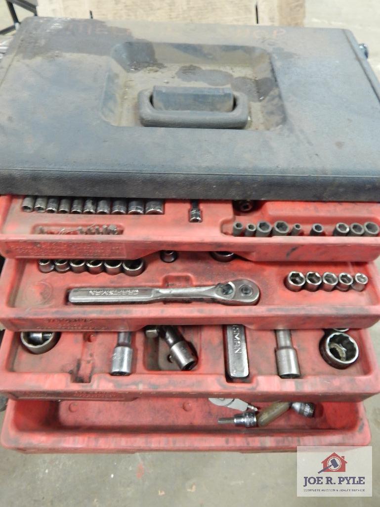 Craftsman tool box set - 1/4", 3/8" & 1/2" drive
