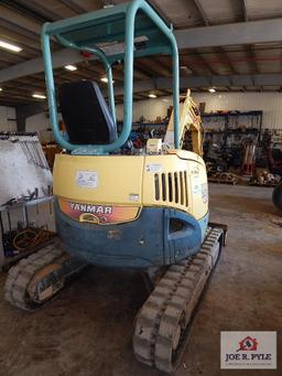 Yanmar excavator (966 hours) VIN: YMRVI027C6YY35143