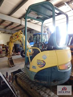 Yanmar excavator (966 hours) VIN: YMRVI027C6YY35143