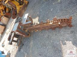 Bradco hydraulic trencher